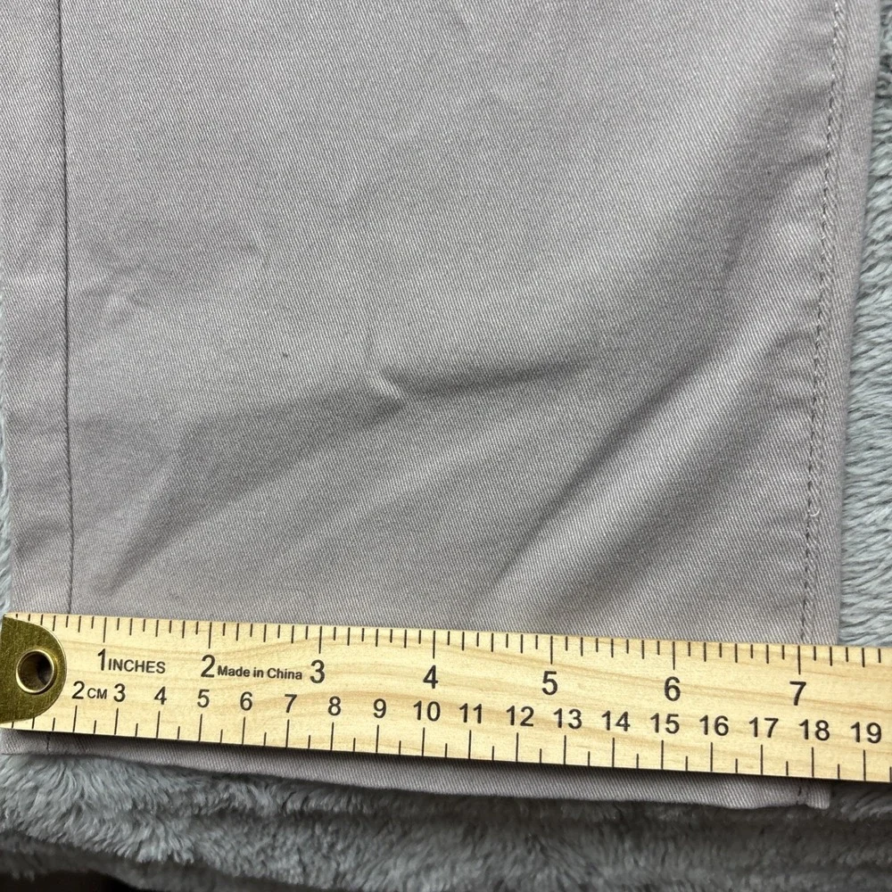 NWT~ESSYSHE Men's Pants Slim Fit Chino Pants Gray 38x30 - Picture 4 of 12